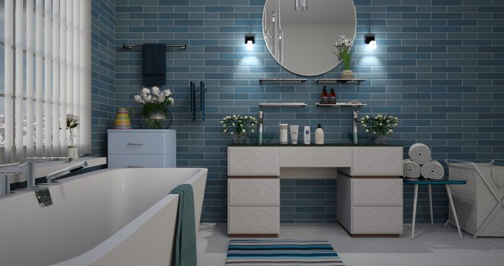 couleurs petite salle de bain